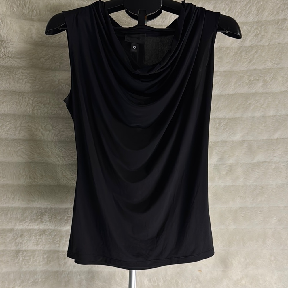 Elegant Black Sleeveless Top